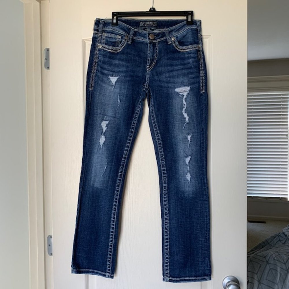 Aiko Straight leg Jeans by Silver Jeans Co.
